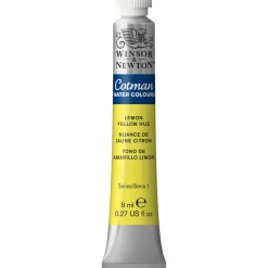 Winsor & Newton Cotman akvarellfärg 8 ml Lemon Yellow Hue 346