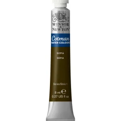 Winsor & Newton Cotman akvarellfärg 8 ml Sepia 609
