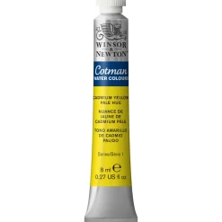 Winsor & Newton Cotman akvarellfärg 8 ml Cadmium Yellow Pale Hue 119