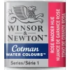 Winsor & Newton Cotman akvarellfärg halvkopp Rose Madder Hue 580