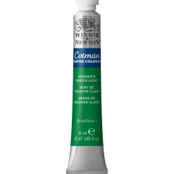 Winsor & Newton Cotman akvarellfärg 8 ml Hookers Green Light 314