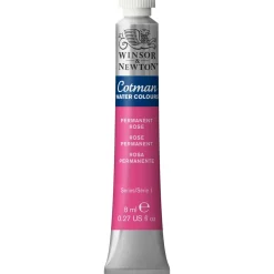 Winsor & Newton Cotman akvarellfärg 8 ml Permanent Rose 502
