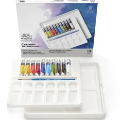 Winsor & Newton Cotman Palette Tube Set 10×8ml akvarellfärger i tub