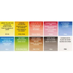 Winsor & Newton Cotman Palette Tube Set 10×8ml akvarellfärger i tub