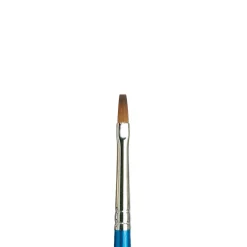 Winsor & Newton Cotman 666 1/8, syntetisk akvarellpensel med kort flat borst