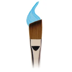 Winsor & Newton Cotman 667 1/2, syntetisk akvarellpensel med snedskuret borst