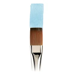 Winsor & Newton Cotman 777 1, syntetisk akvarellpensel med brett flat borst & specialskaft