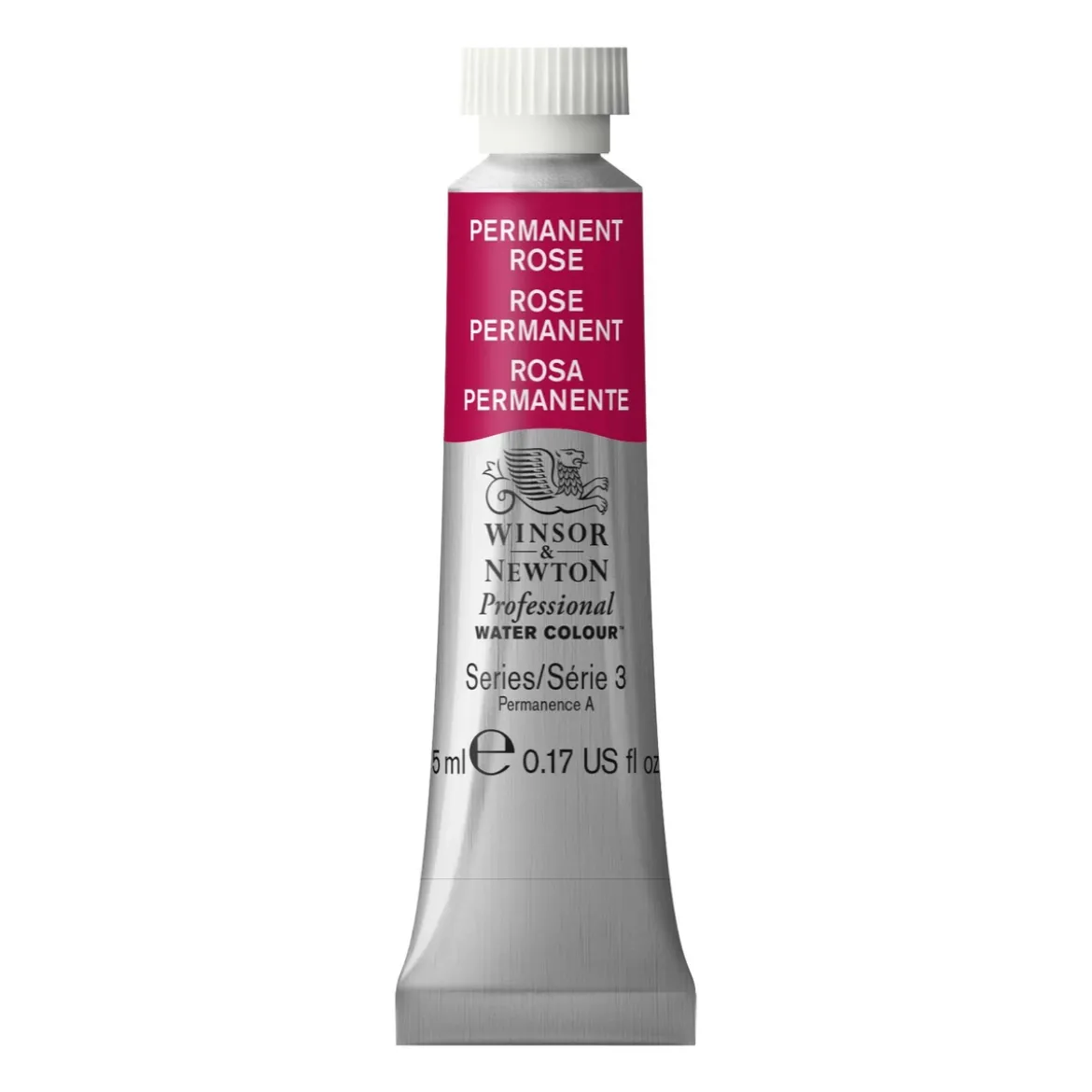 Winsor & Newton Professional akvarellfärg 5 ml Permanent Rose 502