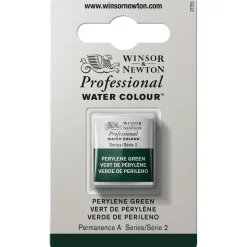 Winsor & Newton Professional akvarellfärg halvkopp Perylene Green 460
