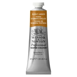 Winsor & Newton Professional akvarellfärg 37 ml Burnt Umber 076