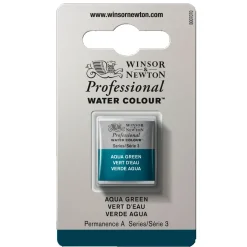 Winsor & Newton Professional akvarellfärg halvkopp Aqua Green 697