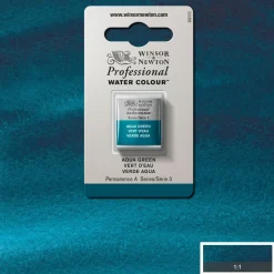 Winsor & Newton Professional akvarellfärg halvkopp Aqua Green 697