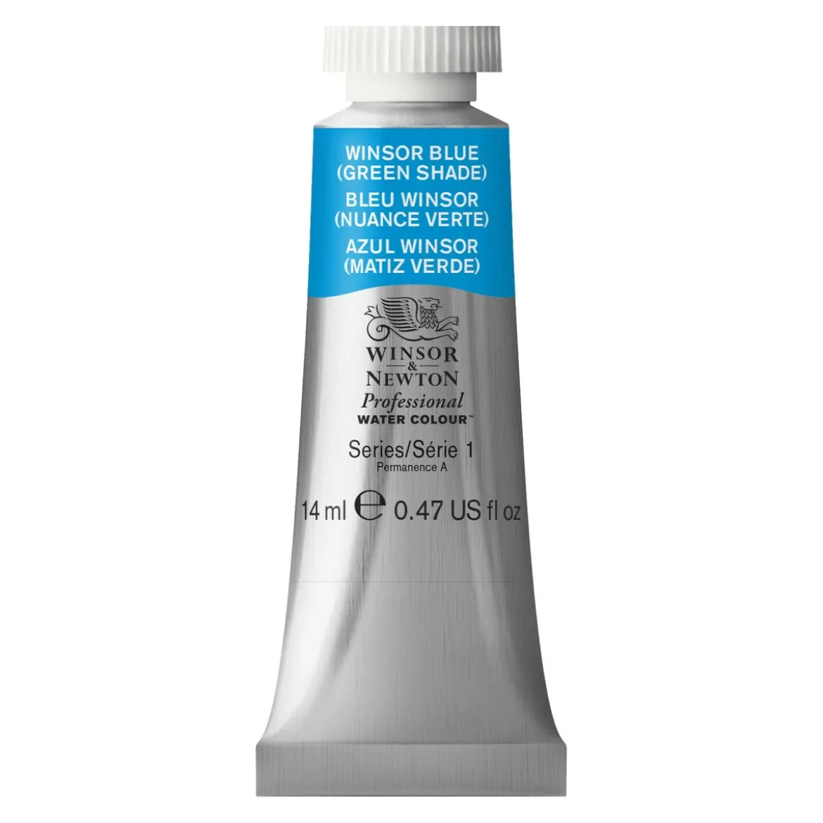 Winsor & Newton Professional akvarellfärg 14 ml Winsor Blue (green shade) 707