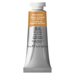 Winsor & Newton Professional akvarellfärg 14 ml Raw Umber 554