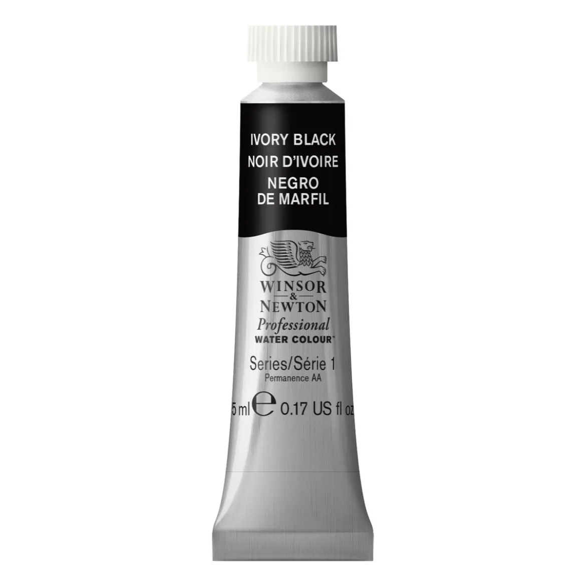 Winsor & Newton Professional akvarellfärg 5 ml Ivory Black 331