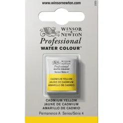 Winsor & Newton Professional akvarellfärg halvkopp Cadmium Yellow 108