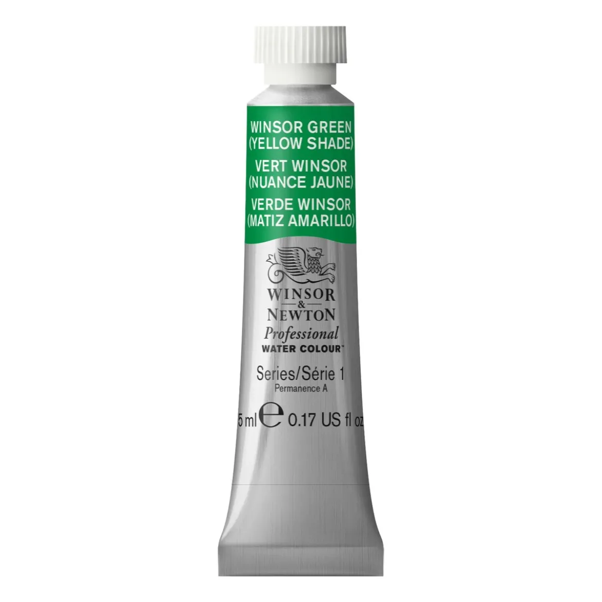 Winsor & Newton Professional akvarellfärg 5 ml Winsor Green (yellow shade) 721