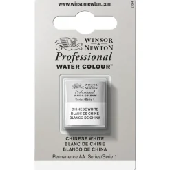 Winsor & Newton Professional akvarellfärg halvkopp Perm Chinese White 150