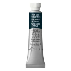 Winsor & Newton Professional akvarellfärg 5 ml Phthalo Turquoise 526