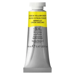 Winsor & Newton Professional akvarellfärg 14 ml Lemon Yellow Deep 348
