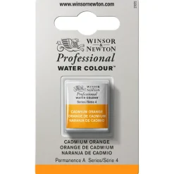Winsor & Newton Professional akvarellfärg halvkopp Cadmium Orange 089