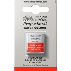 Winsor & Newton Professional akvarellfärg halvkopp Cadmium Red 094