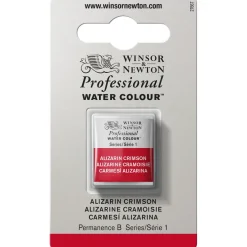 Winsor & Newton Professional akvarellfärg halvkopp Alizarin Crimson 004