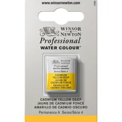 Winsor & Newton Professional akvarellfärg halvkopp Cadmium Yell Deep 111