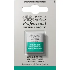 Winsor & Newton Professional akvarellfärg halvkopp Cobalt Green 184