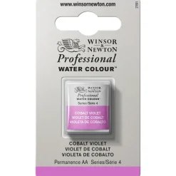 Winsor & Newton Professional akvarellfärg halvkopp Cobalt Violet 192