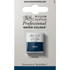 Winsor & Newton Professional akvarellfärg halvkopp Indigo 322