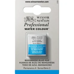 Winsor & Newton Professional akvarellfärg halvkopp Manganese Blue Hue 379