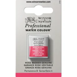 Winsor & Newton Professional akvarellfärg halvkopp Rose Madd Genuine 587