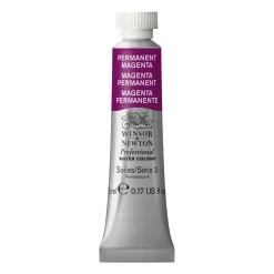 Winsor & Newton Professional akvarellfärg 5 ml Permanent Magenta 489
