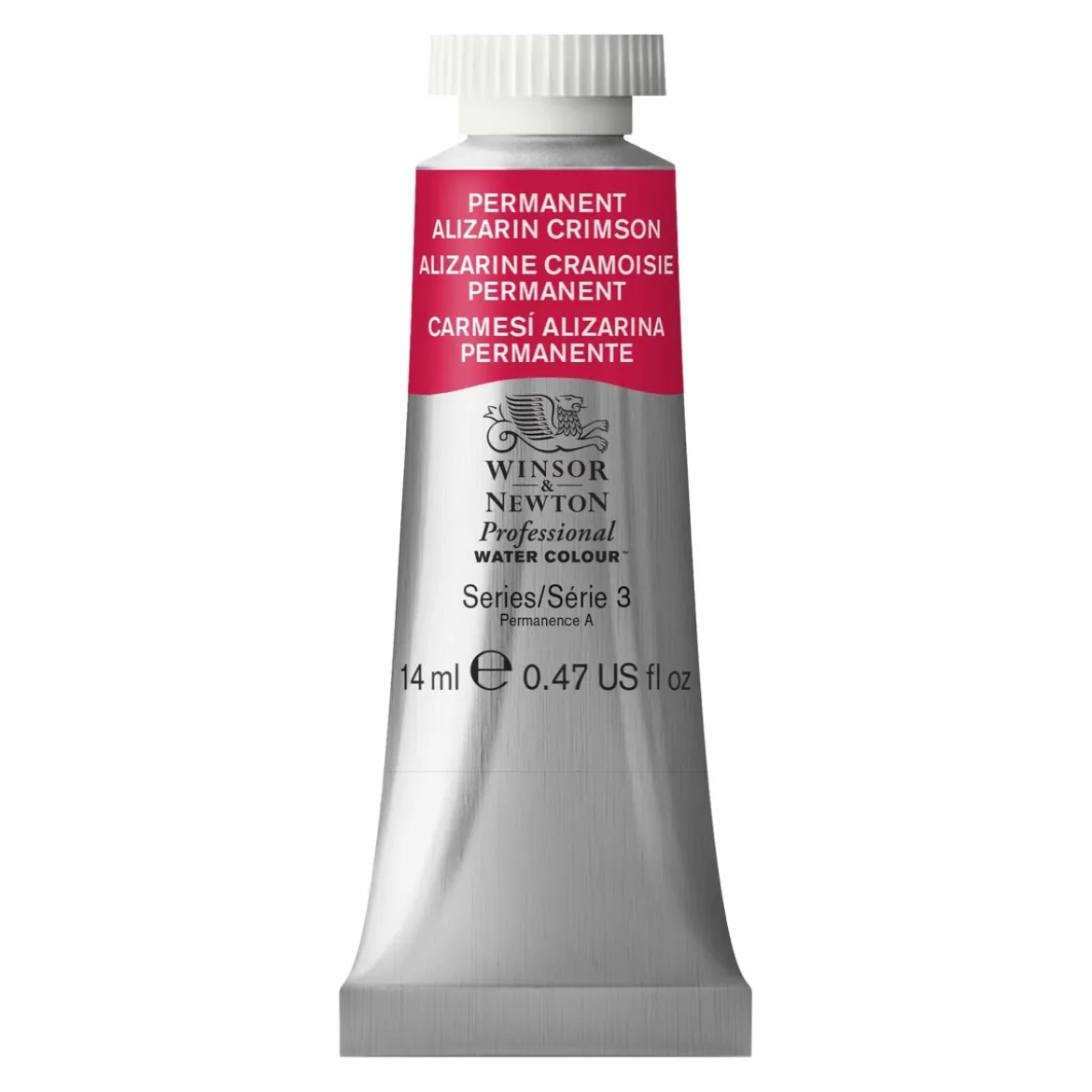 Winsor & Newton Professional akvarellfärg 14 ml Permanent Alizarin Crimson 466