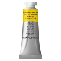 Winsor & Newton Professional akvarellfärg 14 ml Transparent Yellow 653