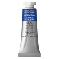Winsor & Newton Professional akvarellfärg 14 ml Ultramarine (green shade) 667