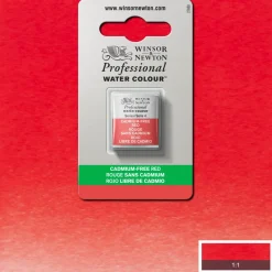 Winsor & Newton Professional akvarellfärg halvkopp Cadmium-Free Red 901