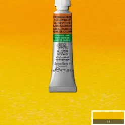 Winsor & Newton Professional akvarellfärg 5 ml Cadmium-Free Yellow Deep 891