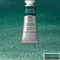 Winsor & Newton Professional akvarellfärg 14 ml Cobalt Green Deep 185
