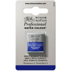Winsor & Newton Professional akvarellfärg halvkopp Smalt Blue 710