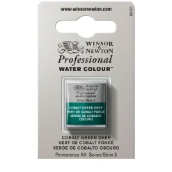 Winsor & Newton Professional akvarellfärg halvkopp Cobalt Green Deep 185