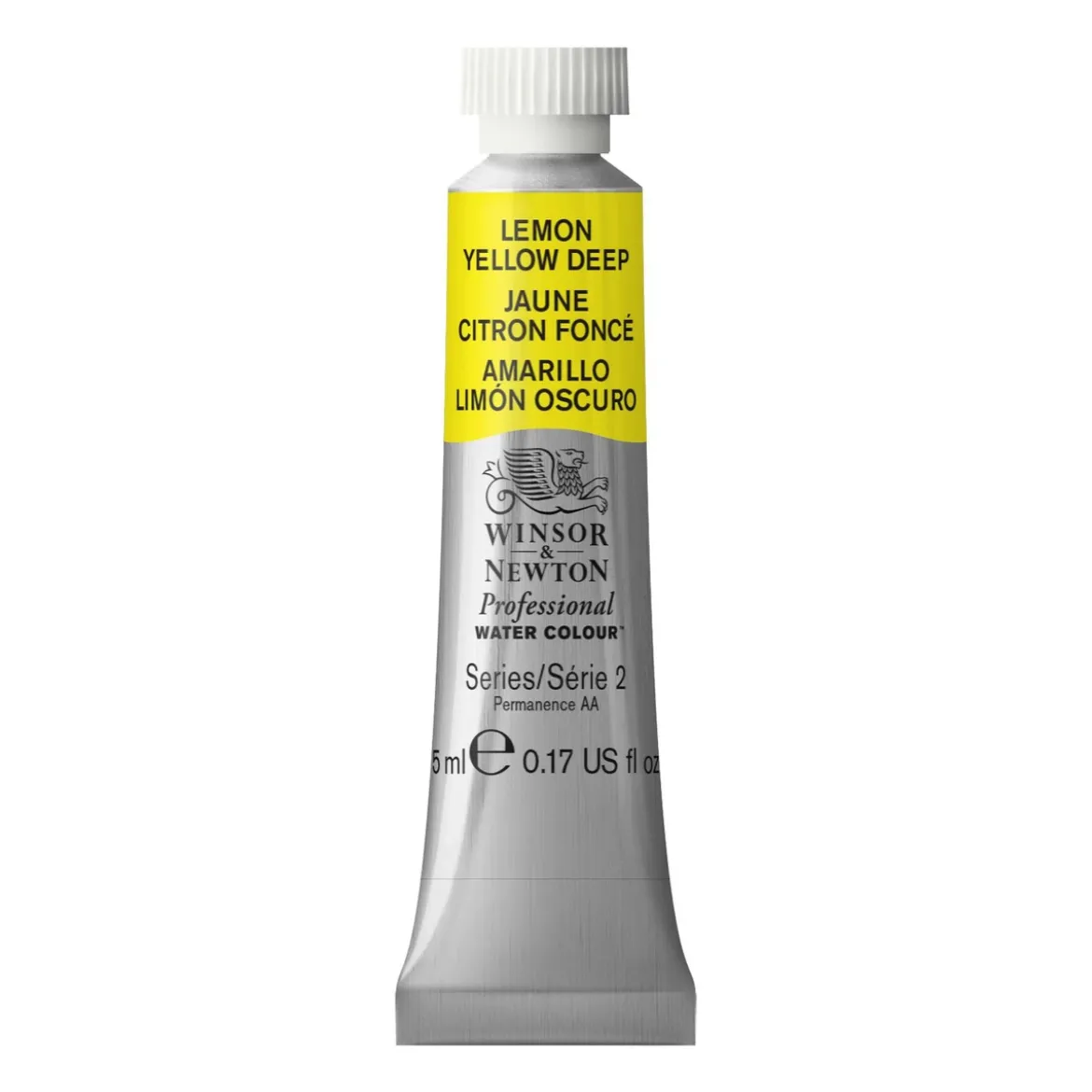 Winsor & Newton Professional akvarellfärg 5 ml Lemon Yellow Deep 348