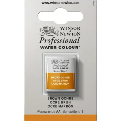 Winsor & Newton Professional akvarellfärg halvkopp Brown Ochre 059
