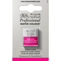 Winsor & Newton Professional akvarellfärg halvkopp Opera Rose 448