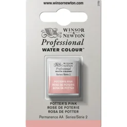 Winsor & Newton Professional akvarellfärg halvkopp Potter'S Pink 537