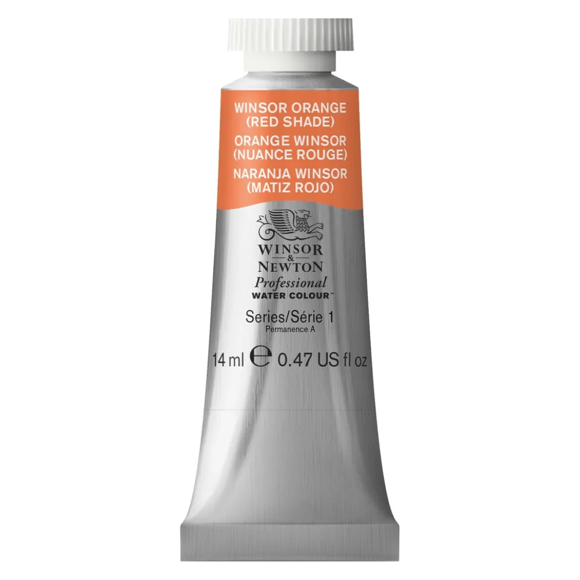 Winsor & Newton Professional akvarellfärg 14 ml Winsor Orange (red shade) 723