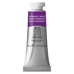 Winsor & Newton Professional akvarellfärg 14 ml Permanent Mauve 491