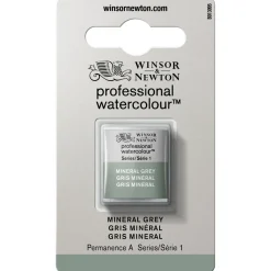 Winsor & Newton Professional Revival akvarellfärg halvkopp Mineral Grey 427
