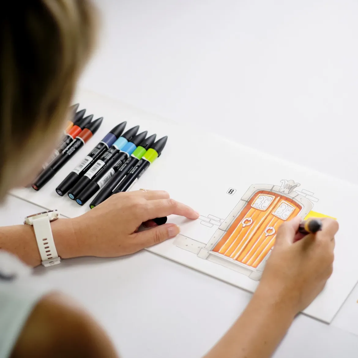 Winsor & Newton Promarker Brush Henna (O225)